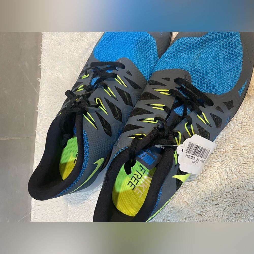 Nike Blue and Gray Running Shoes - Picture 5 of 6